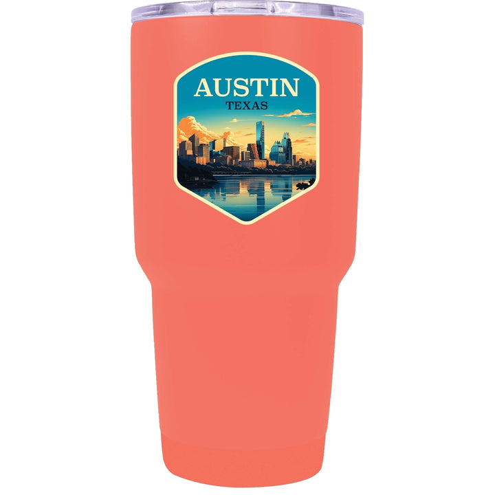 Austin Texas A Souvenir 24 oz Insulated Stainless Steel Tumbler Image 4