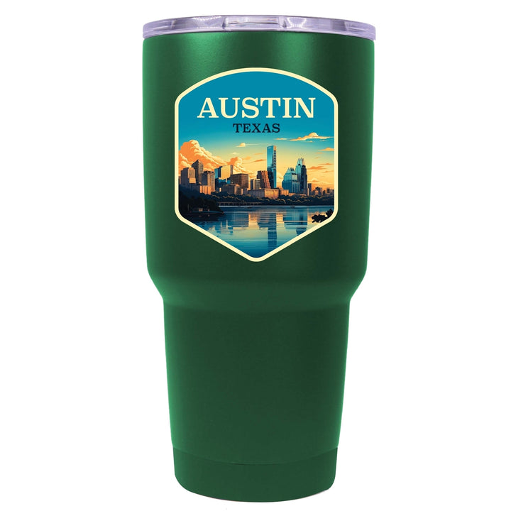 Austin Texas A Souvenir 24 oz Insulated Stainless Steel Tumbler Image 6