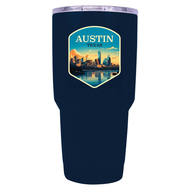 Austin Texas A Souvenir 24 oz Insulated Stainless Steel Tumbler Image 7