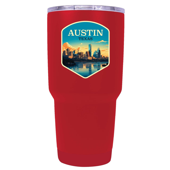 Austin Texas A Souvenir 24 oz Insulated Stainless Steel Tumbler Image 8