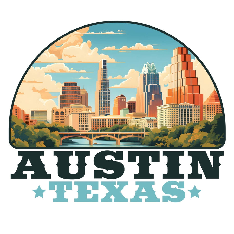 Austin Texas C Exclusive Destination Fridge Decor Magnet Image 1