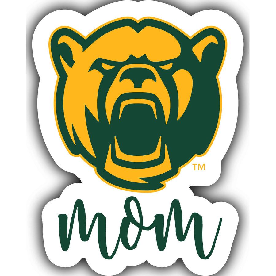 Baylor Bears 4-Inch Proud Mom NCAA - Durable School Spirit Vinyl Decal Perfect Image 1