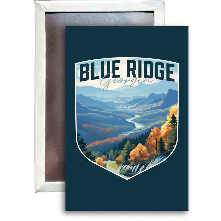 Blue Ridge Georgia A Souvenir 2x3-Inch Durable and Vibrant Decor Fridge Magnet Image 1