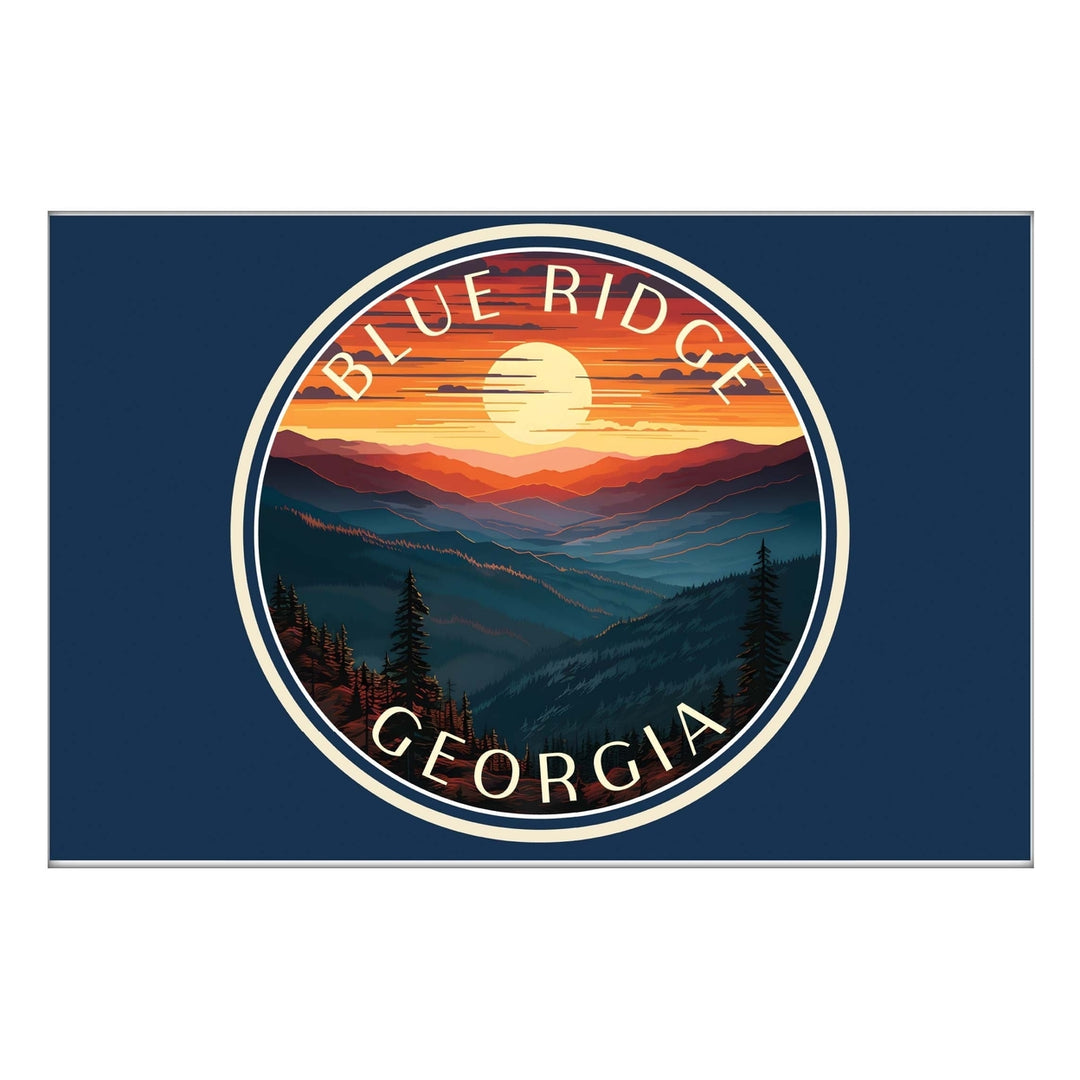 Blue Ridge Georgia C Souvenir 2x3-Inch Durable and Vibrant Decor Fridge Magnet Image 1