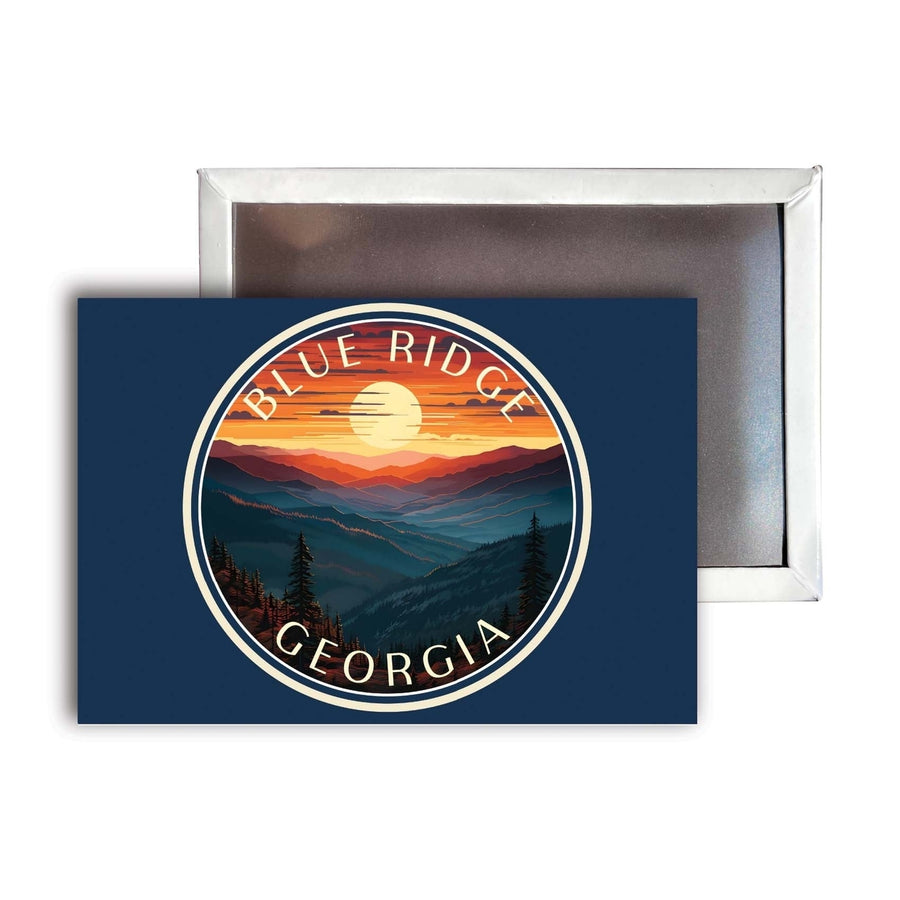 Blue Ridge Georgia C Souvenir Durable and Vibrant Decor Fridge Magnet 2.5"X3.5" Image 1