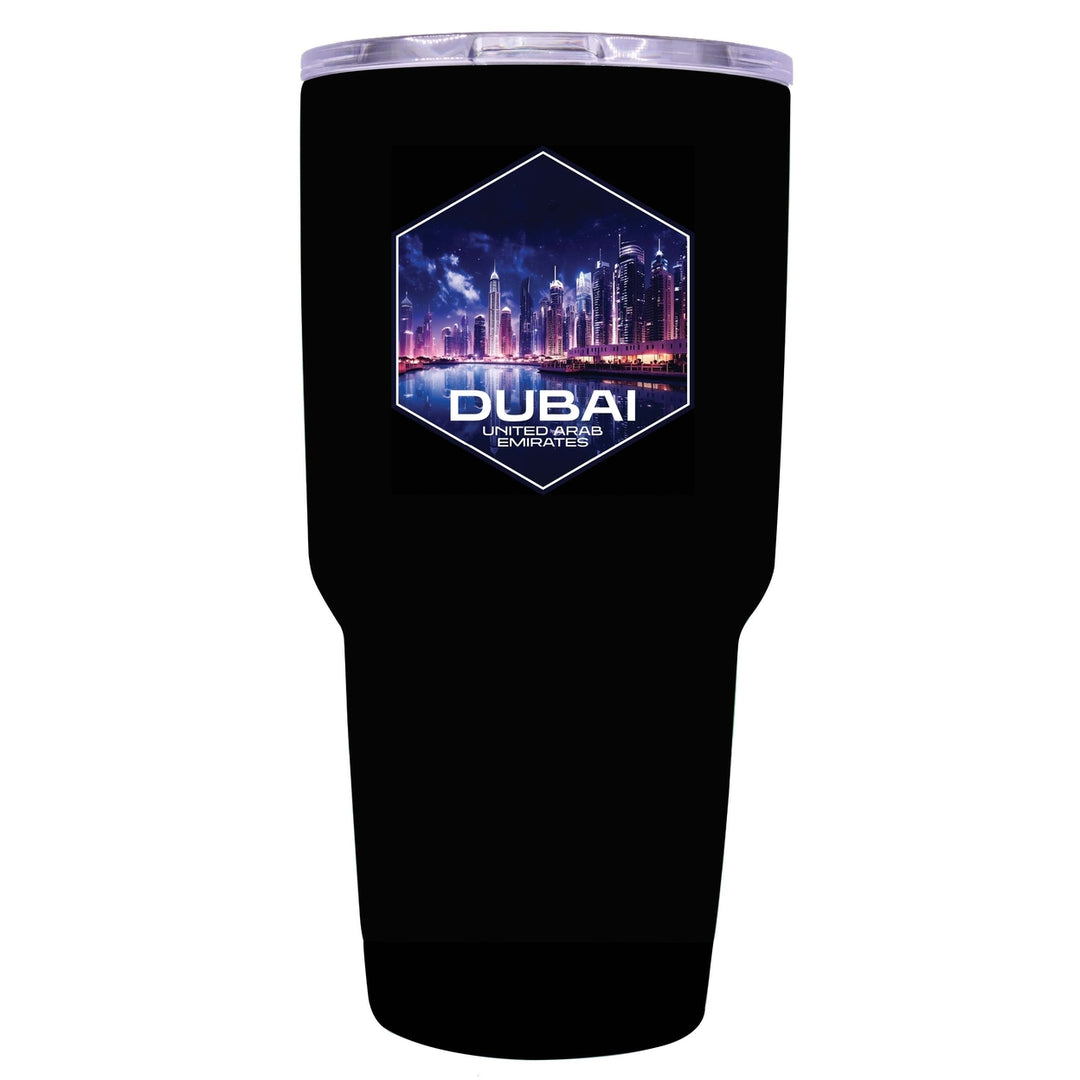 Dubai UAE A Souvenir 24 oz Insulated Stainless Steel Tumbler Image 1