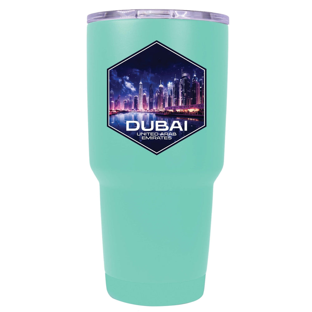 Dubai UAE A Souvenir 24 oz Insulated Stainless Steel Tumbler Image 2