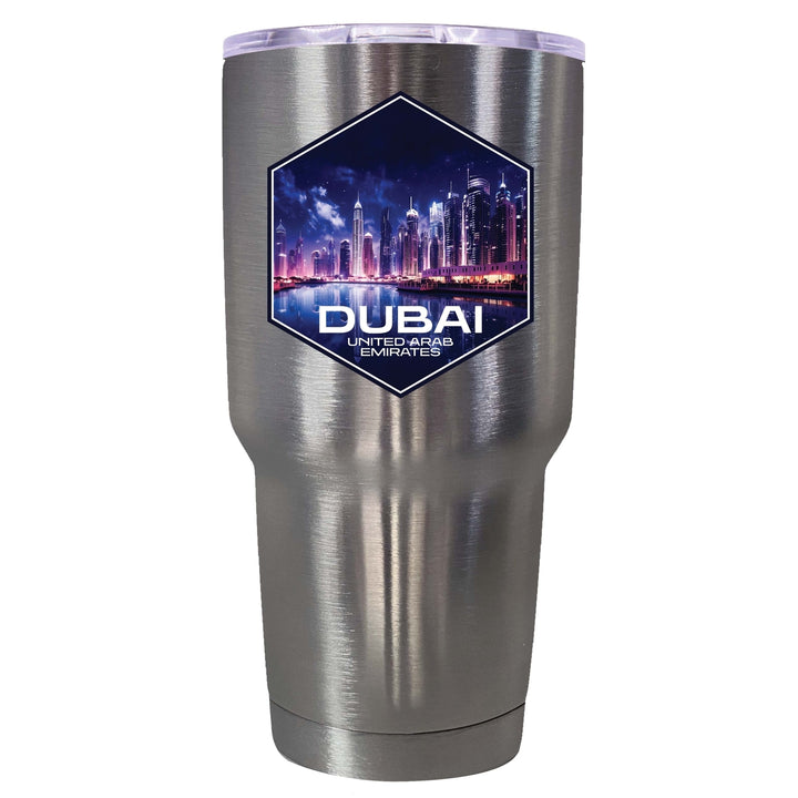 Dubai UAE A Souvenir 24 oz Insulated Stainless Steel Tumbler Image 3