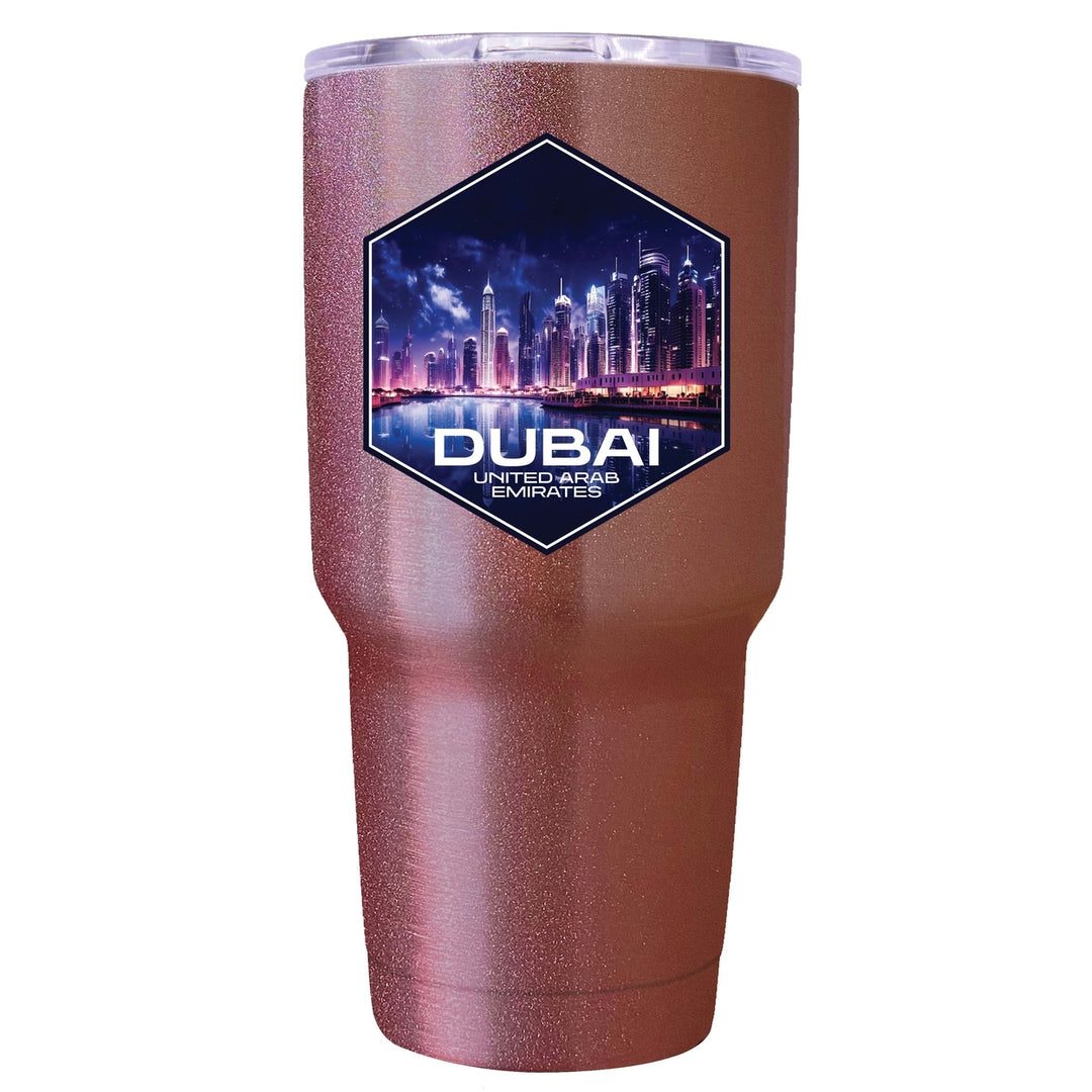 Dubai UAE A Souvenir 24 oz Insulated Stainless Steel Tumbler Image 6