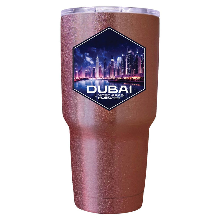 Dubai UAE A Souvenir 24 oz Insulated Stainless Steel Tumbler Image 1