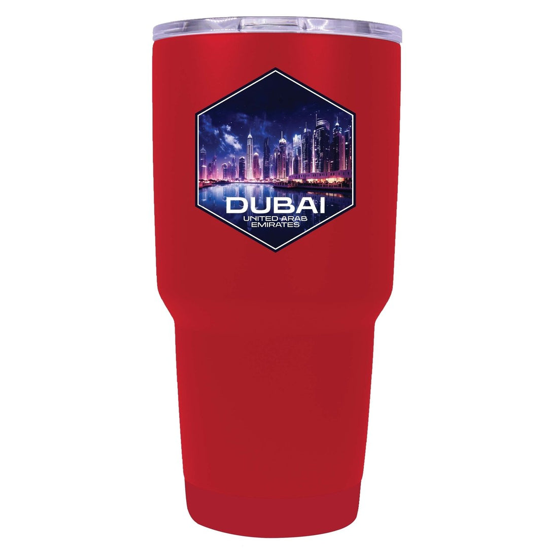 Dubai UAE A Souvenir 24 oz Insulated Stainless Steel Tumbler Image 7