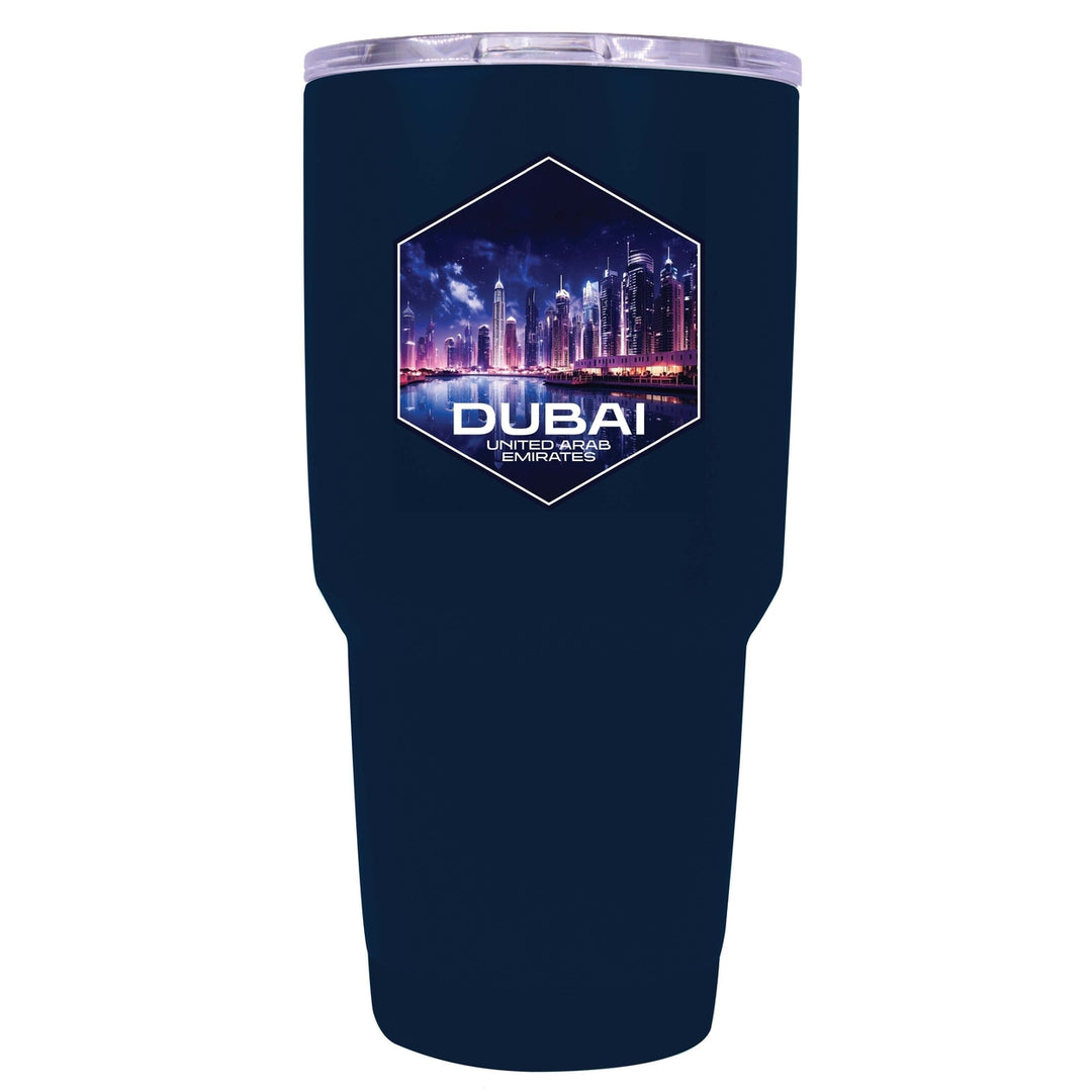 Dubai UAE A Souvenir 24 oz Insulated Stainless Steel Tumbler Image 9