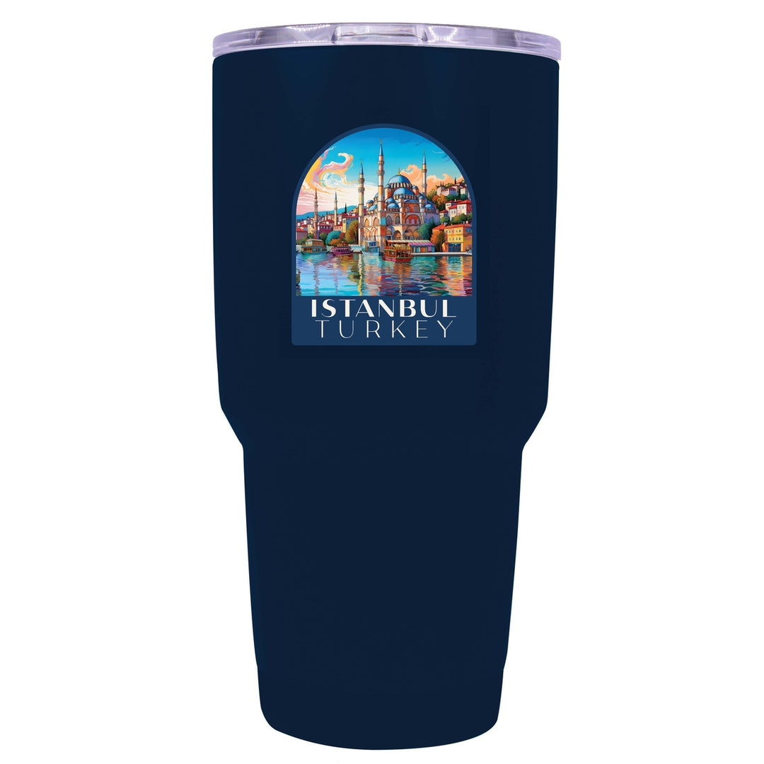 Istanbul Turkey A Souvenir 24 oz Insulated Stainless Steel Tumbler Image 4