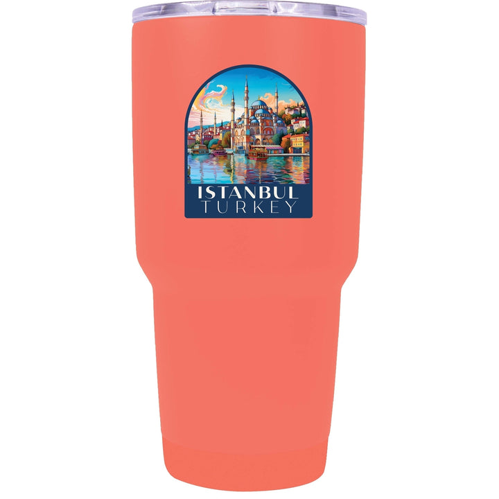 Istanbul Turkey A Souvenir 24 oz Insulated Stainless Steel Tumbler Image 7