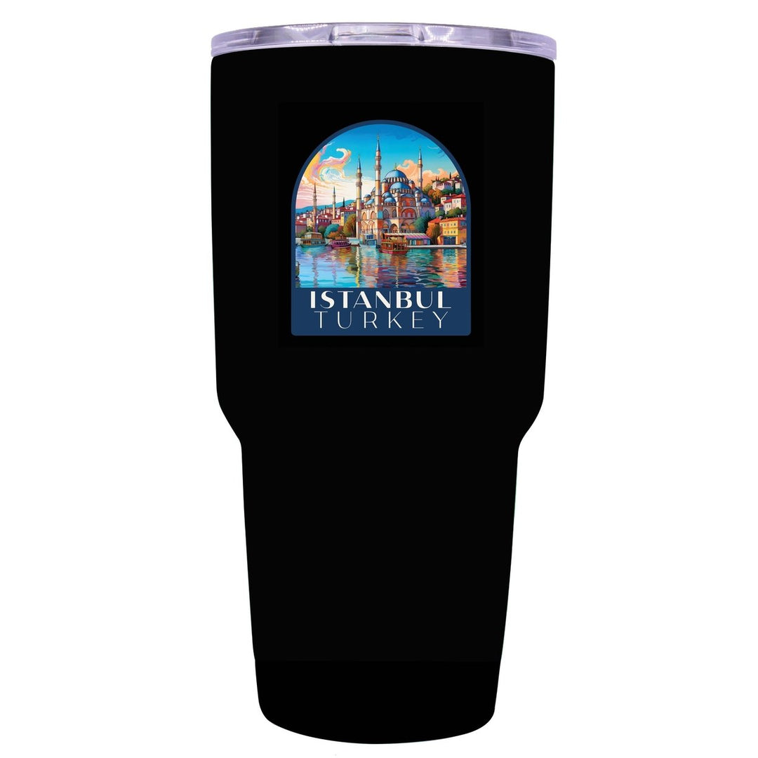 Istanbul Turkey A Souvenir 24 oz Insulated Stainless Steel Tumbler Image 1