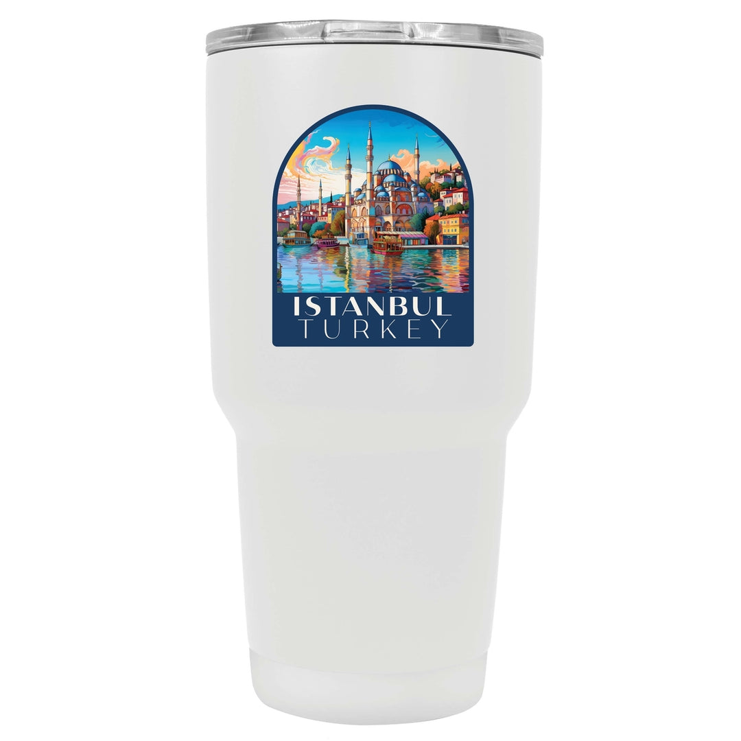 Istanbul Turkey A Souvenir 24 oz Insulated Stainless Steel Tumbler Image 9