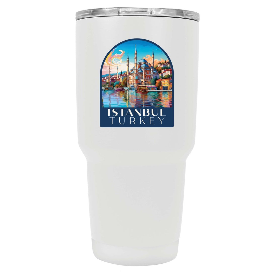 Istanbul Turkey A Souvenir 24 oz Insulated Stainless Steel Tumbler Image 1