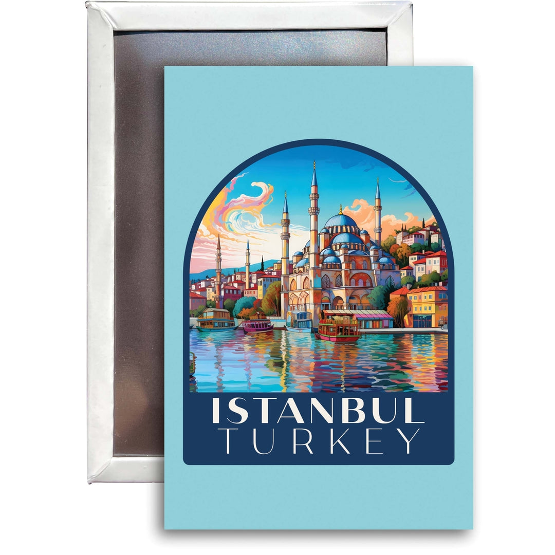 Istanbul Turkey A Souvenir 2x3-Inch Durable and Vibrant Decor Fridge Magnet Image 1