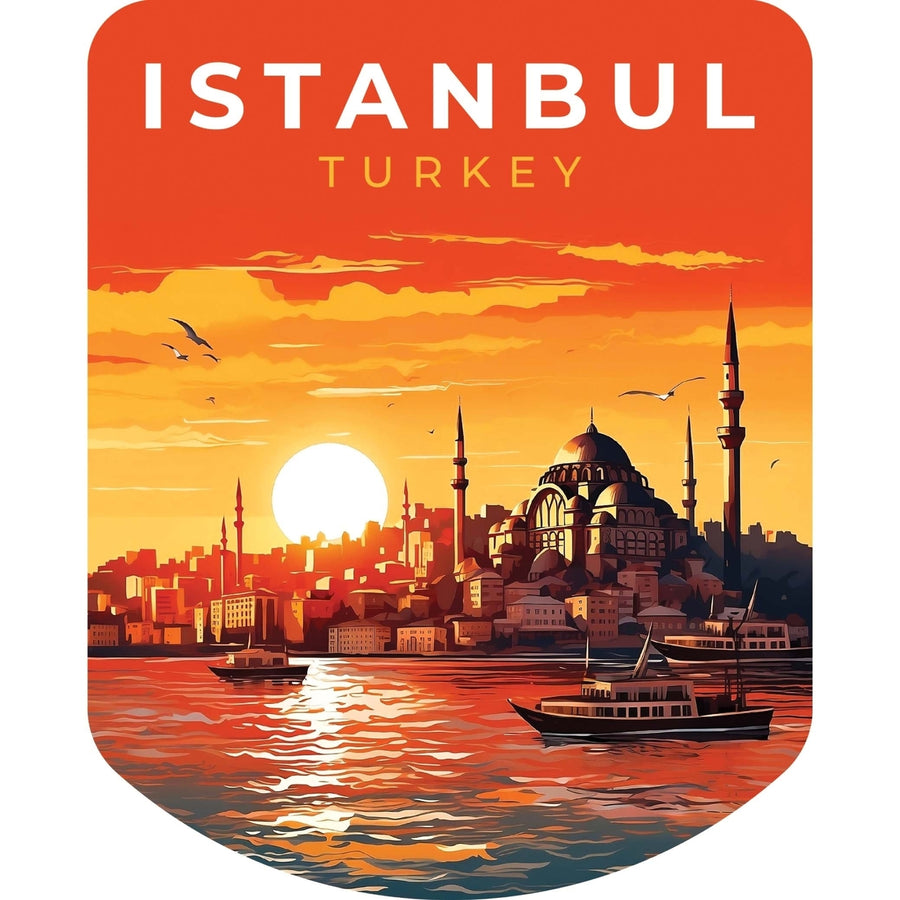 Istanbul Turkey B Exclusive Destination Fridge Decor Magnet Image 1