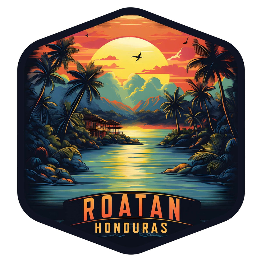 Roatan Honduras A Exclusive Destination Fridge Decor Magnet Image 1