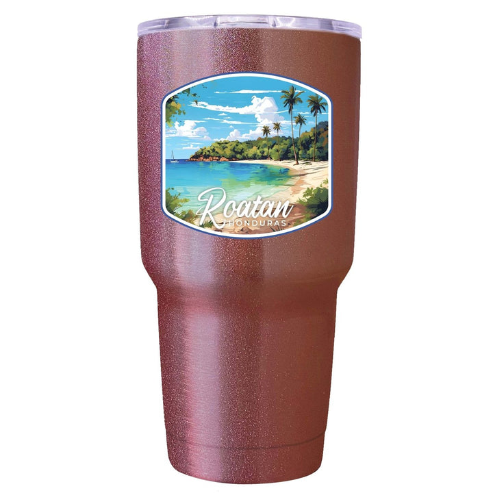 Roatan Honduras C Souvenir 24 oz Insulated Stainless Steel Tumbler Image 2