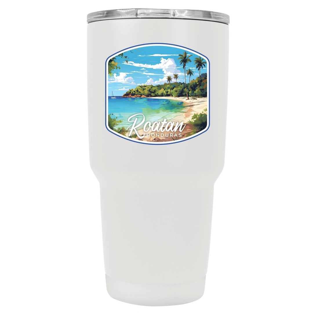 Roatan Honduras C Souvenir 24 oz Insulated Stainless Steel Tumbler Image 1