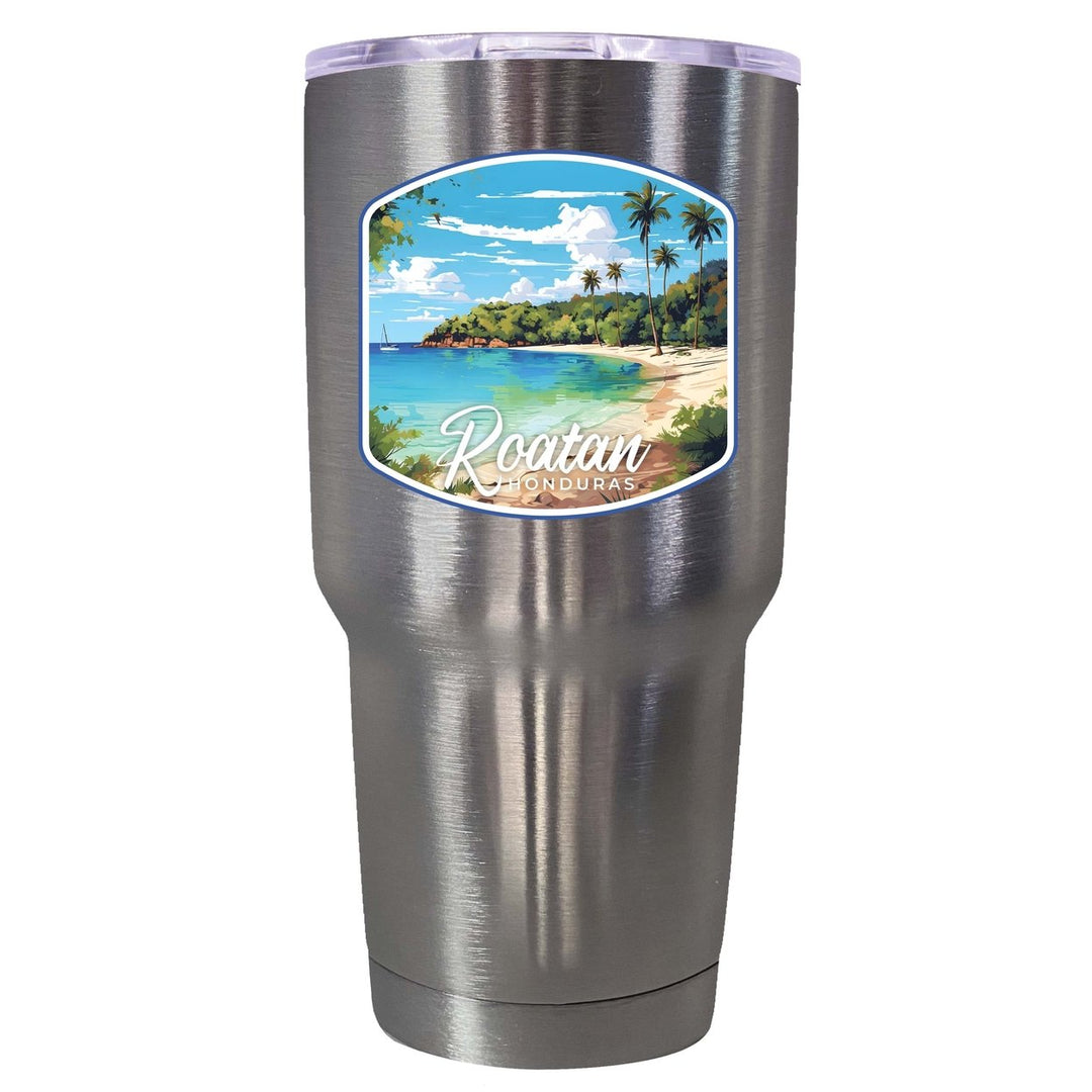 Roatan Honduras C Souvenir 24 oz Insulated Stainless Steel Tumbler Image 4