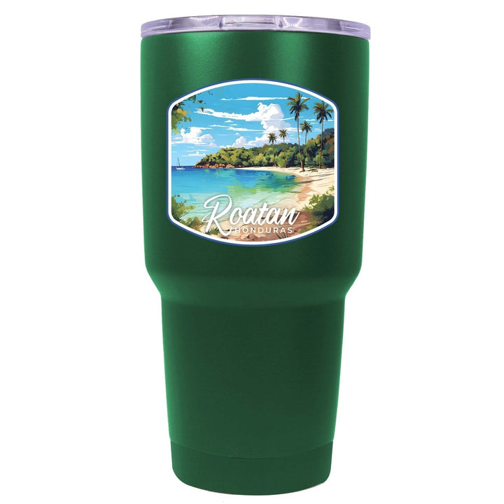 Roatan Honduras C Souvenir 24 oz Insulated Stainless Steel Tumbler Image 1