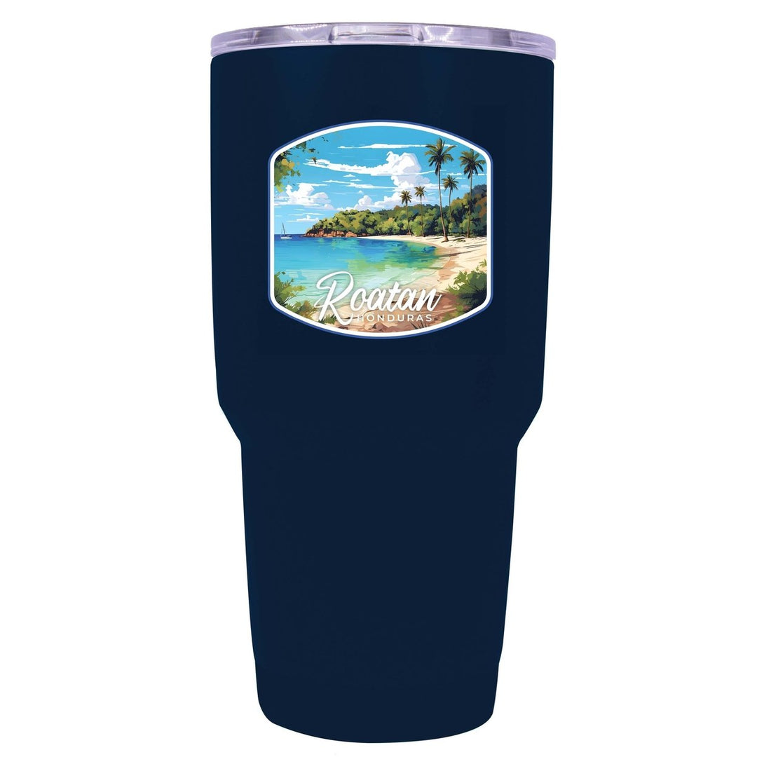 Roatan Honduras C Souvenir 24 oz Insulated Stainless Steel Tumbler Image 9