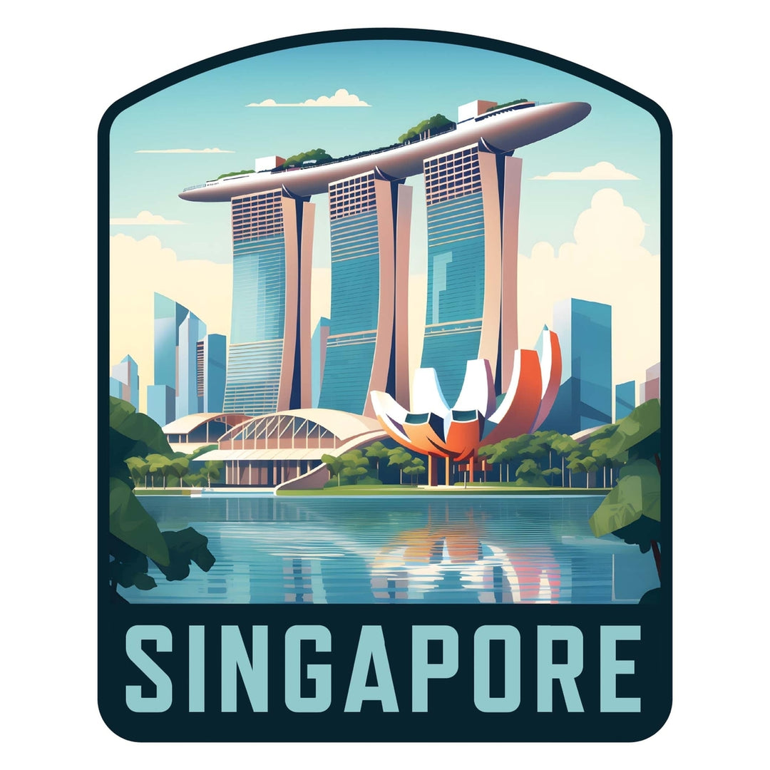 Singapore A Exclusive Destination Fridge Decor Magnet Image 1