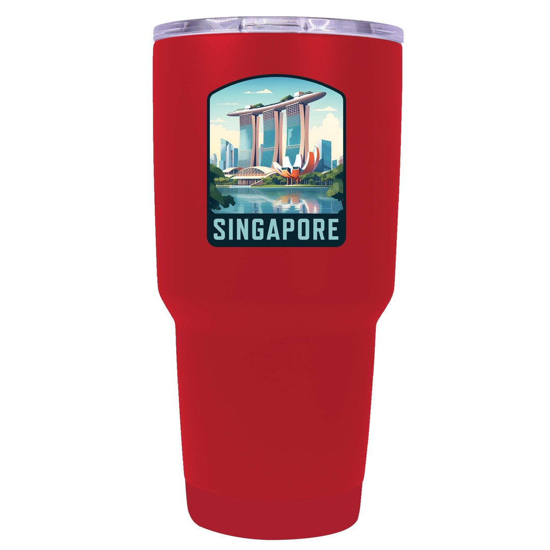 Singapore A Souvenir 24 oz Insulated Stainless Steel Tumbler Image 3