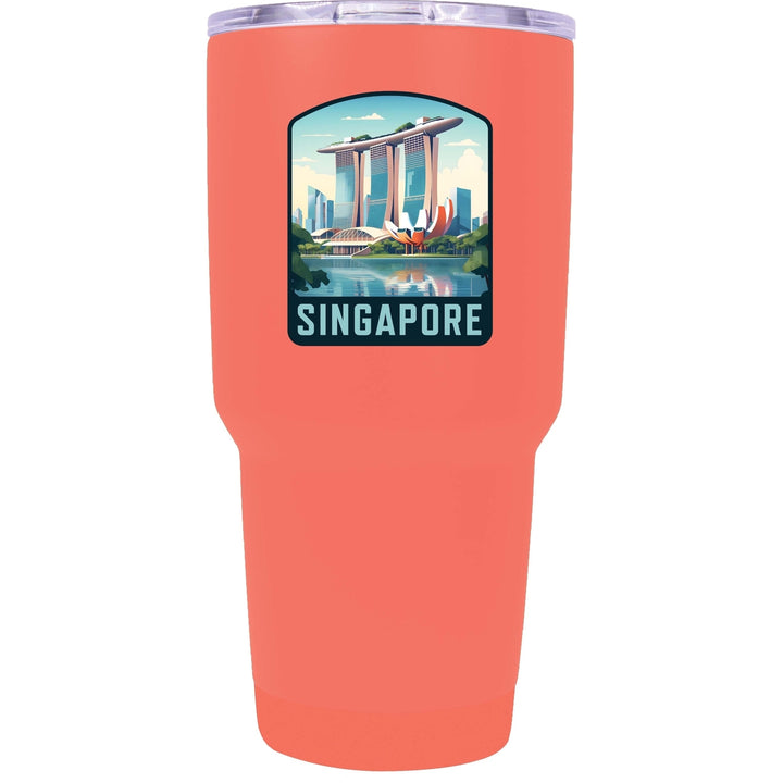 Singapore A Souvenir 24 oz Insulated Stainless Steel Tumbler Image 4