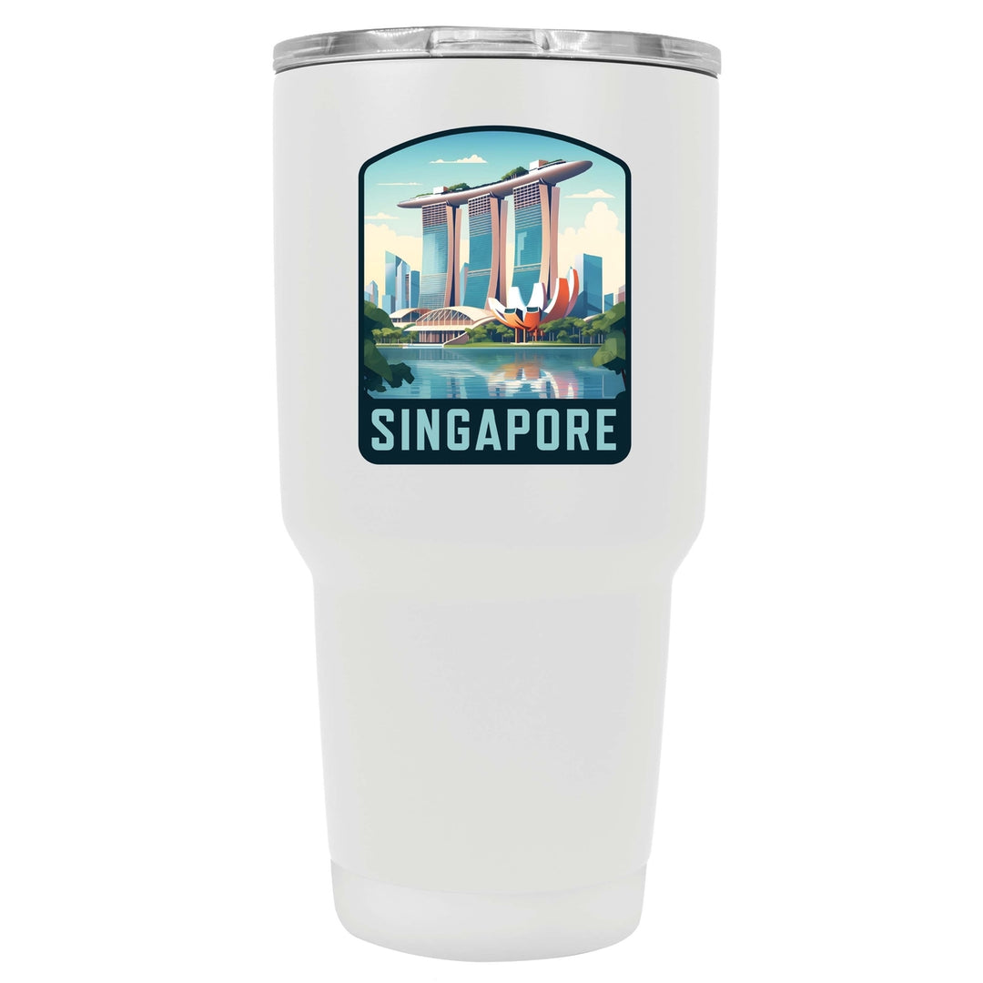 Singapore A Souvenir 24 oz Insulated Stainless Steel Tumbler Image 6