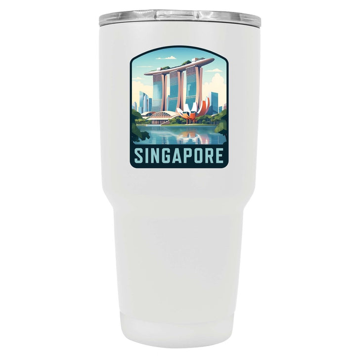 Singapore A Souvenir 24 oz Insulated Stainless Steel Tumbler Image 1