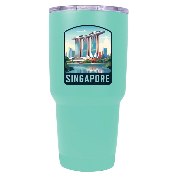 Singapore A Souvenir 24 oz Insulated Stainless Steel Tumbler Image 1