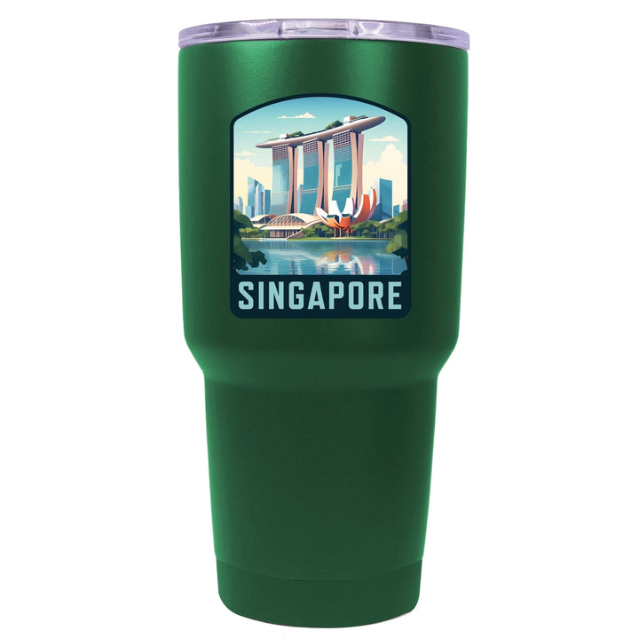 Singapore A Souvenir 24 oz Insulated Stainless Steel Tumbler Image 8