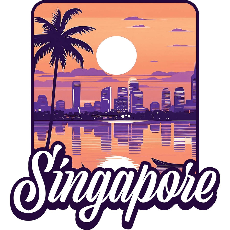 Singapore B Exclusive Destination Fridge Decor Magnet Image 1