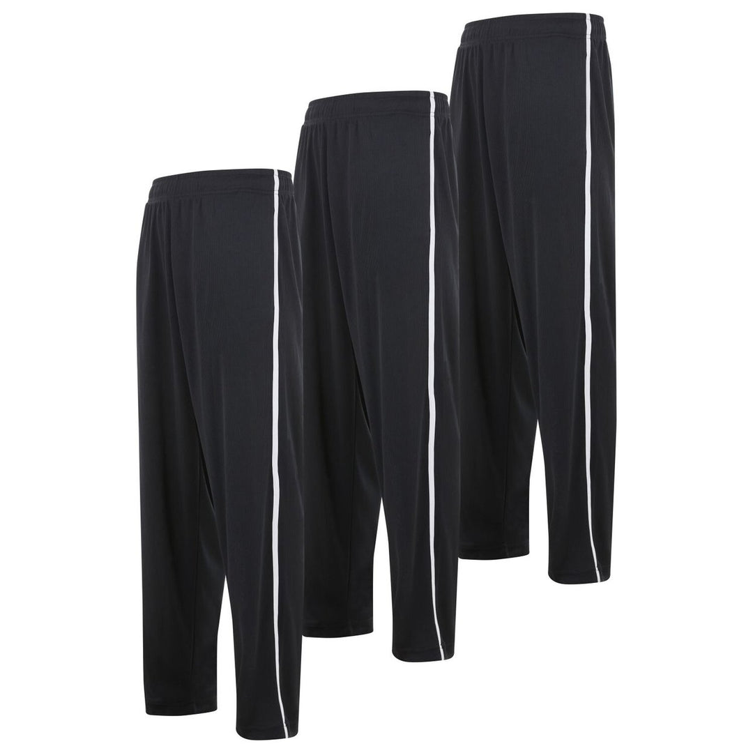 DARESAY Mens Joggers- Quick-Dry Mens Jogging PantsElastic Waist With Two Side PocketsAthleticActive Pants for Men3-Pack. Image 11