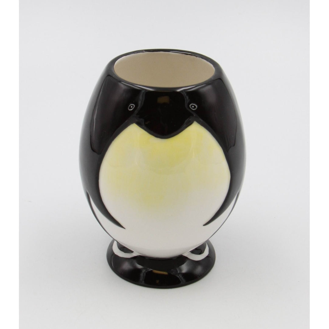 Ceramic Penguin Tumbler 4.6in  Mom Image 2