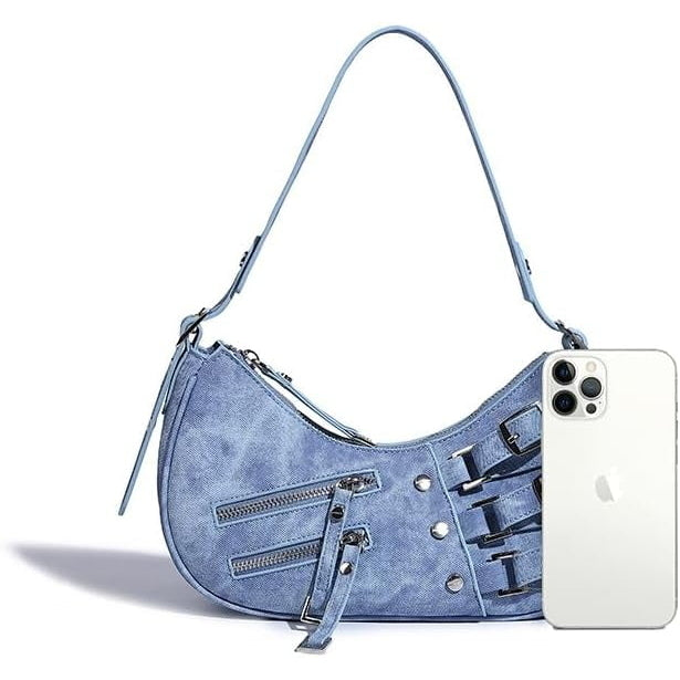 Cute Handbag Purse for WomenCrossbody Bag Handbags Aesthetic Grunge Lightweight Fashion Ladies for For Daily Use Image 1