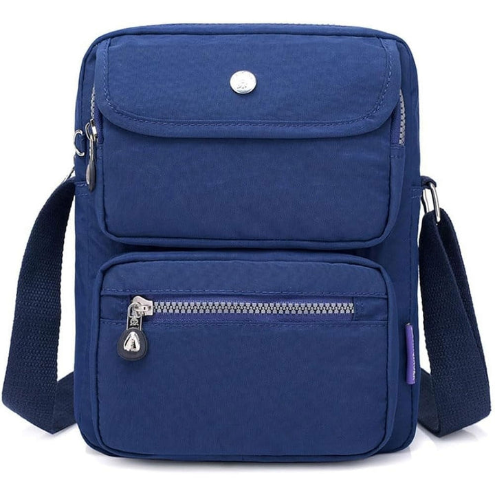Crossbody Bag for Women Waterproof Shoulder Bag Multi-Pocket Messenger Bag Casual Nylon Purse Handbag Image 6