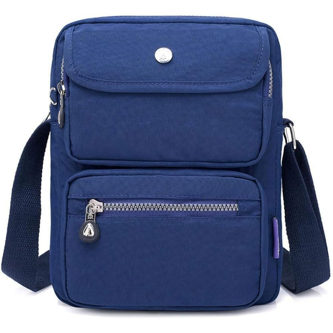 Crossbody Bag for Women Waterproof Shoulder Bag Multi-Pocket Messenger Bag Casual Nylon Purse Handbag Image 1