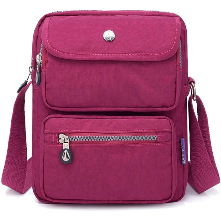 Crossbody Bag for Women Waterproof Shoulder Bag Multi-Pocket Messenger Bag Casual Nylon Purse Handbag Image 10