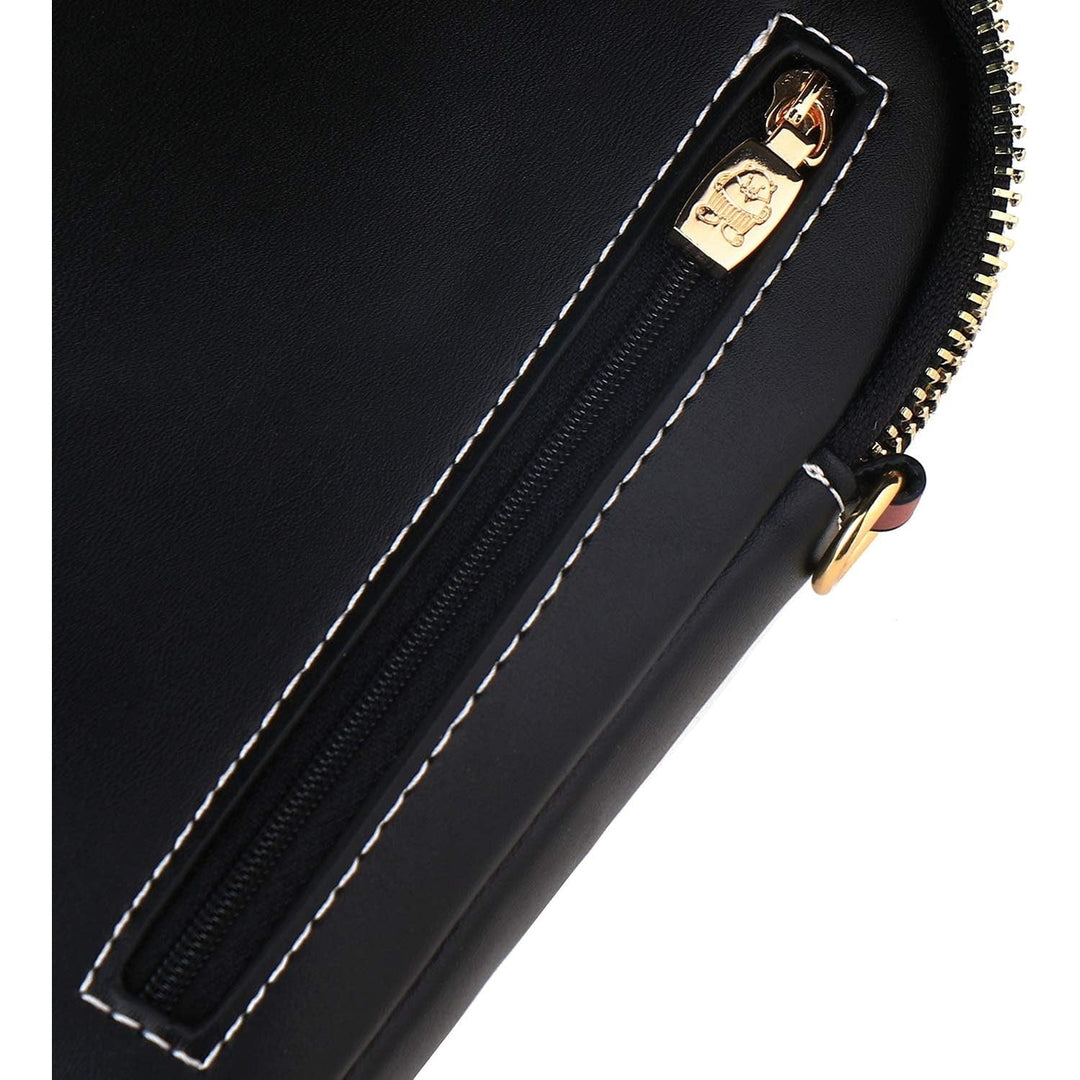 Small Crossbody Phone Bag for Women Leather Cute Cat Cellphone Purse Shoulder Bags PU Wallet Image 6