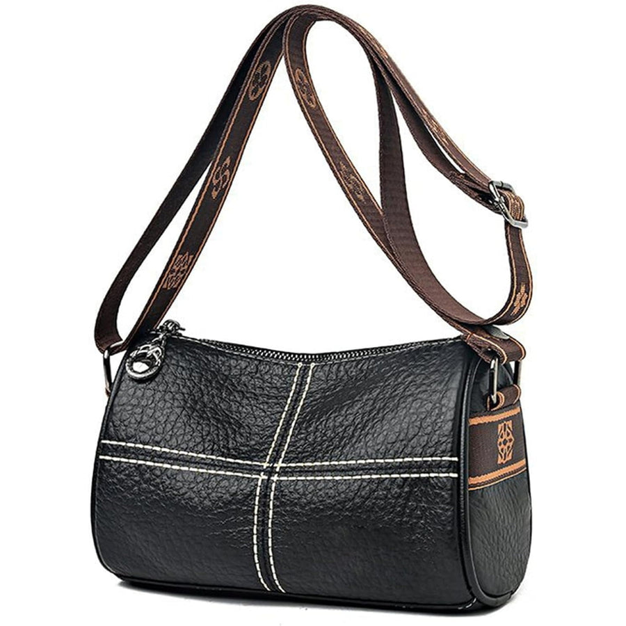 Genuine Leather Hobo purse bagSmall Crossbody Shoulder Handbags for Women Image 1