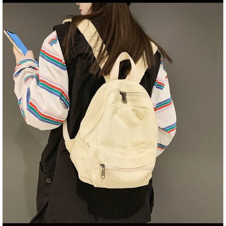 Small Backpack Purse for Teen Girls Grunge Accessories Purse Backpack for Women Mini Backpack Purse (Light blue) Image 3