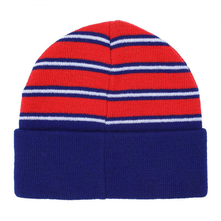 Pabst Blue Ribbon Striped Cuff Beanie Image 2