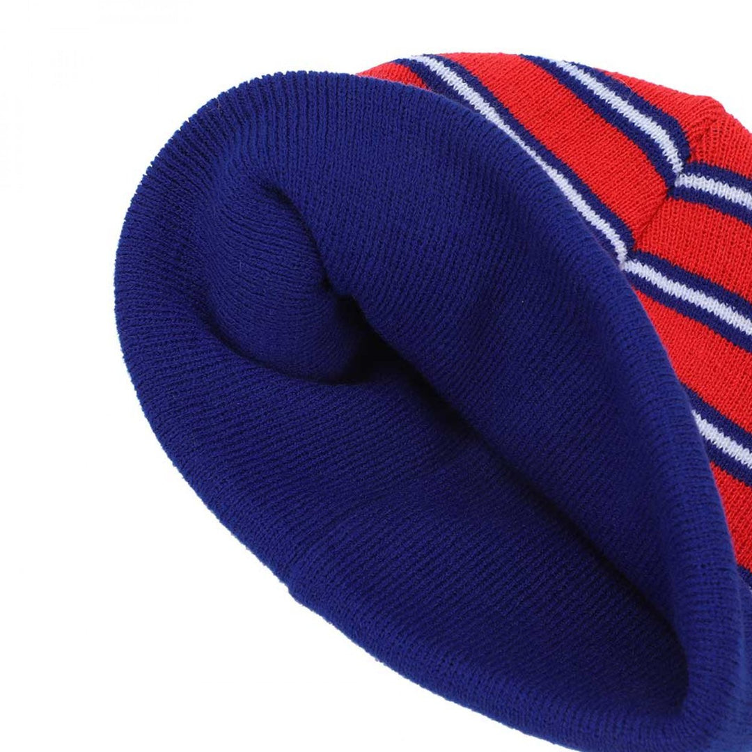 Pabst Blue Ribbon Striped Cuff Beanie Image 3