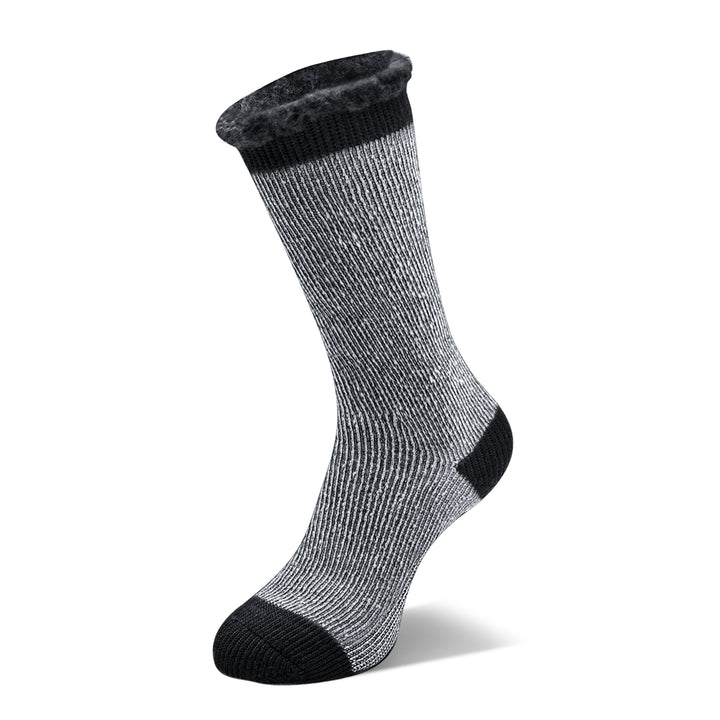 5-Pairs: Mens Thermal-Insulated Brushed Lined Warm Heated Winter Socks for Cold Weather Image 8