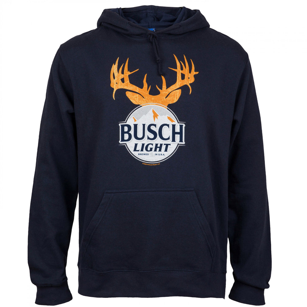 Busch Light Deer Logo Navy Colorway Hoodie Image 2